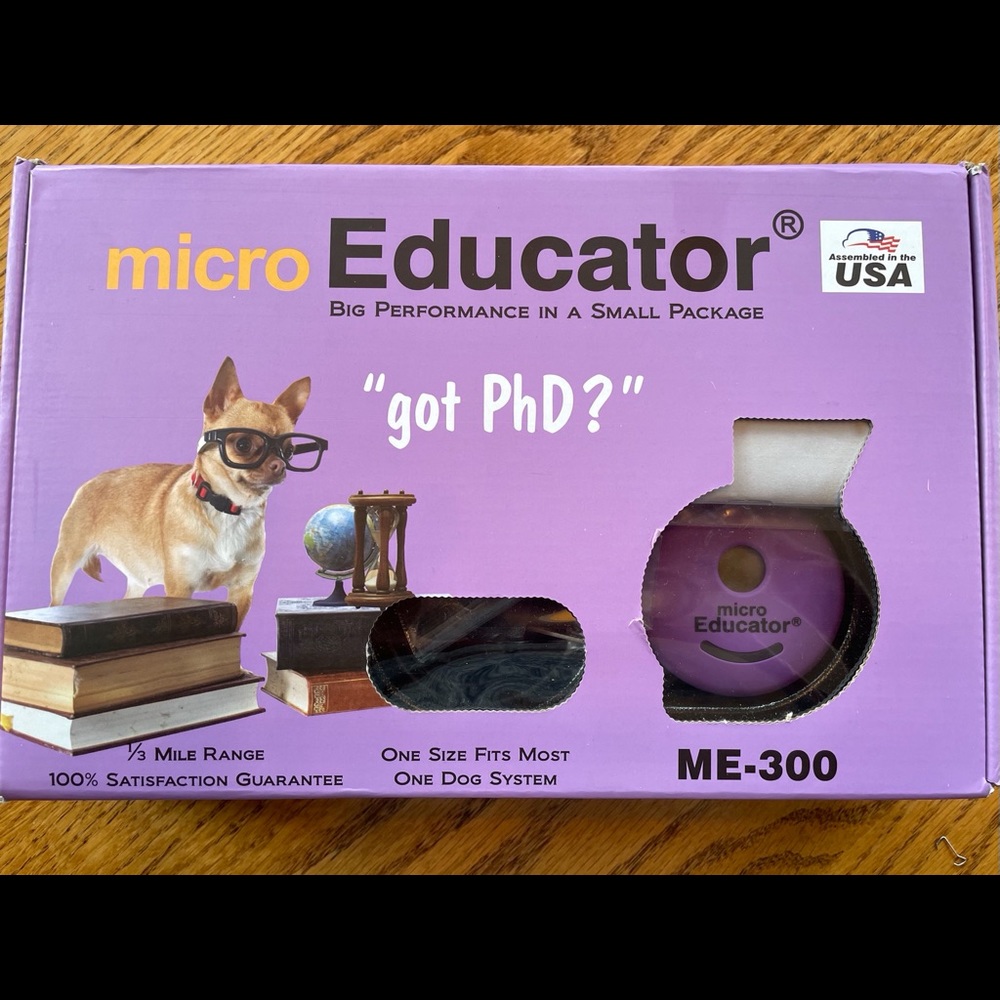 Micro Educator Dog Training Collar